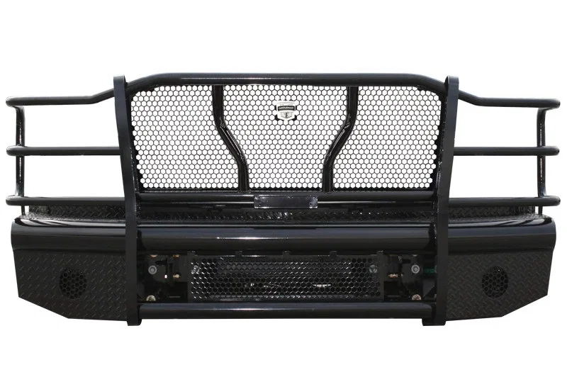 2122PS – CATTLEMAN Bumper, One Piece Design Direct Fit Mounting Hardware Included With Grille Guard Without Winch Mou...